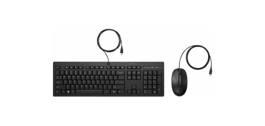 HP Pack Teclado + Ratón con cable 225