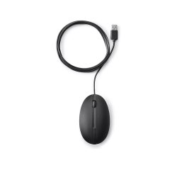 Raton hp 320m optico 1000 dpi usb-a longitud cable 180 cm color negro