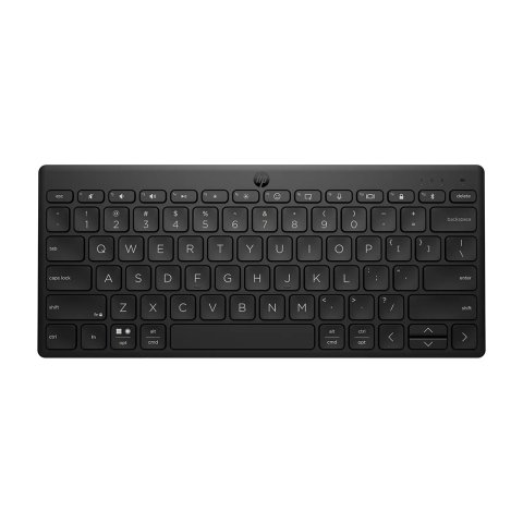 Teclado hp 355 multidispositivo bluetooth inalambrico color negro