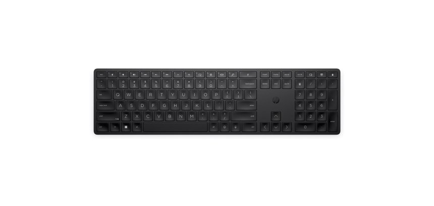 Teclado hp 455 programable inalambrico iluminacion rgb color negro