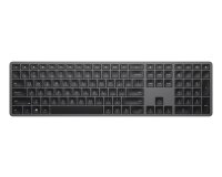 Teclado hp 975 dual inalambrico bluetooth 5.0 retroiluminacion usb-c color gris