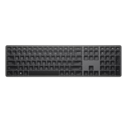 Teclado hp 975 dual inalambrico bluetooth 5.0 retroiluminacion usb-c color gris