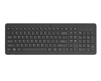 Teclado hp 225 inalambrico qwerty color negro