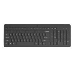 Teclado hp 225 inalambrico qwerty color negro