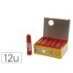 Tempera solida playcolor basic one 10 gr rojo caja de 12 unidades