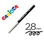 Rotulador carioca joy punta fina 2,8 mm lavable color negro