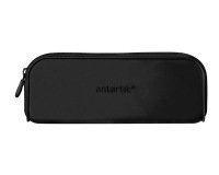 Estuche portatodo antartik prisma silicona soft rectangular 185x50x75 mm color negro