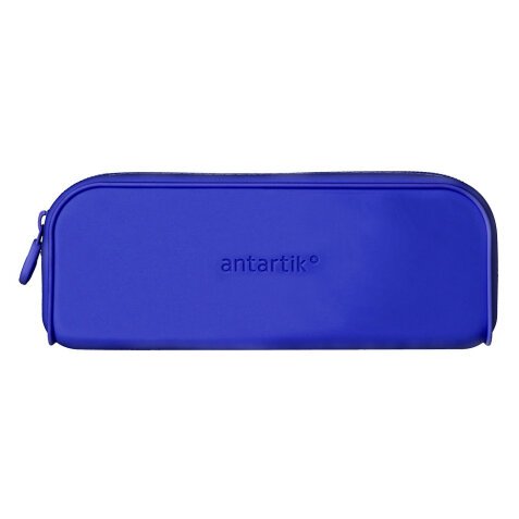 Estuche portatodo antartik prisma silicona soft rectangular 185x50x75 mm azul oscuro