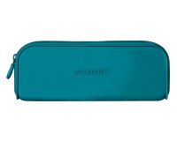 Estuche portatodo antartik prisma silicona soft rectangular 185x50x75 mm color turquesa