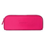 Estuche portatodo antartik prisma silicona soft rectangular 185x50x75 mm rosa fucsia