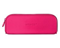Estuche portatodo antartik prisma silicona soft rectangular 185x50x75 mm rosa fucsia