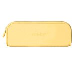 Estuche portatodo antartik prisma silicona soft rectangular 185x50x75 mm color amarillo