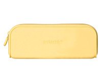 Estuche portatodo antartik prisma silicona soft rectangular 185x50x75 mm color amarillo