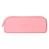 Estuche portatodo antartik prisma silicona soft rectangular 185x50x75 mm rosa chicle