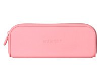 Estuche portatodo antartik prisma silicona soft rectangular 185x50x75 mm rosa chicle
