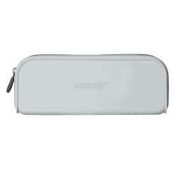 Estuche portatodo antartik prisma silicona soft rectangular 185x50x75 mm gris