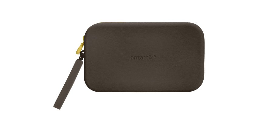Estuche portatodo antartik tropical dive silicona soft rectangular 190x120x25 mm color negro
