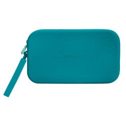 Estuche portatodo antartik tropical dive silicona soft rectangular 190x120x25 mm color turquesa