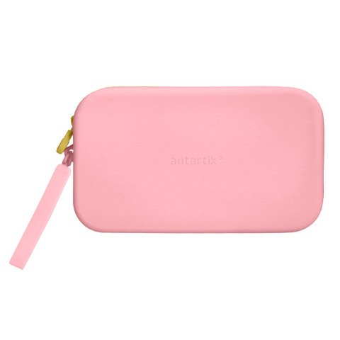 Estuche portatodo antartik tropical dive silicona soft rectangular 190x120x25 mm color rosa chicle
