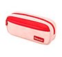 Estuche portatodo liderpapel duo 2 cremalleras con bolsillofrontal rosa 20x90x50 mm