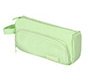 Estuche portatodo liderpapel minibag 2 cremalleras con bolsillo interior verde pastel210x100x70 mm
