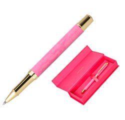 Roller belius wild west aluminio color rosa dorado tinta color negro caja de diseño