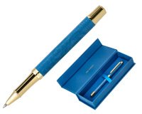 Roller belius wild west aluminio color azul marino dorado tinta color negro caja de diseño