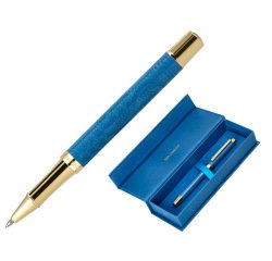 Roller belius wild west aluminio color azul marino dorado tinta color negro caja de diseño