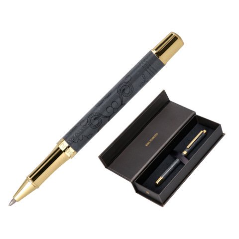 Roller belius wild west aluminio color negro dorado tinta color negro caja de diseño