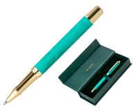 Roller belius wild west aluminio color verde dorado tinta color negro caja de diseño