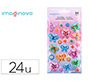 Pegatinas imaginovo mariposas magic dreams con relieve 190x105 mm en blister
