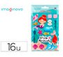 Pegatinas imaginovo sirenas magic dreams con relieve 210x130 mm en blister