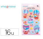 Pegatinas imaginovo globo magic dreams con relieve 210x130 mm en blister