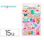 Pegatinas imaginovo dulces magic dreams con relieve 210x130 mm en blister