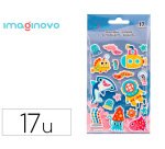 Pegatinas imaginovo luminosas submarino con relieve 190x105 mm en blister