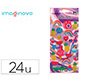 Pegatinas imaginovo diseños surtidos verano con brillo 214x100 mm en blister