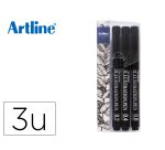 Rotulador artline calibrado micrometrico negro illustration pen billetera ek-280w3iln resistente al