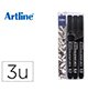 Rotulador artline calibrado micrometrico negro illustration pen billetera ek-280w3iln resistente al