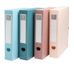 Carpetas de proyecto cierre con presión Skandi - 25x33 cm, A4 - Colores surtidos