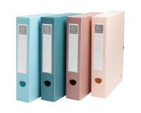 Carpetas de proyecto cierre con presión Skandi - 25x33 cm, A4 - Colores surtidos