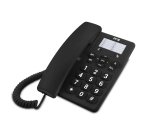 Telefono spc sobremesa teclas grandes con rellamada 3 niveles volumen opcion mute 3 memorias directas color negro