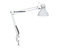 Lampara de escritorio maul study con pinza color blanco 170x440x350 mm