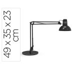 Lampara de escritorio maul metal 57w 1800lm brazo y cabezal giratorios negra