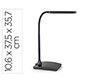 Lampara de escritorio maul led 5w 616lm luz ajustable panel tactil doble brazo negra