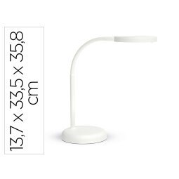 Lampara de escritorio maul led joy color blanco 137x335x358 mm