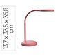 Lampara de escritorio maul led 5w 769lm luz calida brazo y cabezal giratorios rosa