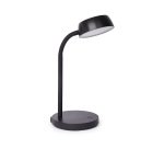 Lampara de escritorio maul led 5w 585lm luz calida brazo y cabezal giratorios negra