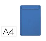 Portanotas maul go din a4 plastico reciclado con pinza color azul