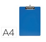 Portanotas maul flexx din a4 polipropileno con pinza color azul