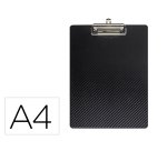 Portanotas maul flexx din a4 polipropileno con pinza color negro